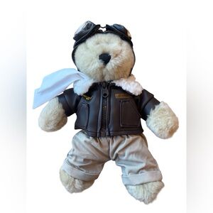 Starbucks Bearista Plush Aviator Bear 2004